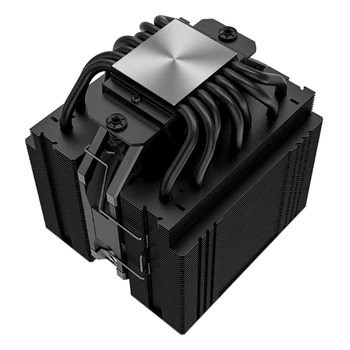 1 БР. Процесора Охладител с два вентилатора SE-207-XT SLIM BLACK 7 Топлинни Тръби Itx Cooling Black За AMD 1700 Am4 2011
