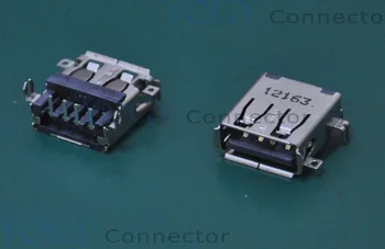 10 бр. Лаптоп общо 14 мм Женски Конектор USB Jack подходящ за Lenovo B450 B450A B450L X220 HP 100B Omni 120-1024 ASUS Серия G51VX