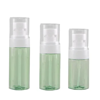 30 мл, 50 мл, 60 мл прозрачен зелен PET-спрей ПП спрей за малки мъгла Бял помпа Празен козметични флакон за парфюм за еднократна употреба 30шт