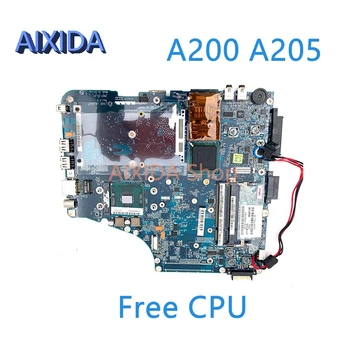 AIXIDA La-3661P K000052300 Основна такса за лаптоп Toshiba A200 A205 на дънната Платка intel GM945 DDR2 без слот GPU Напълно Тестван
