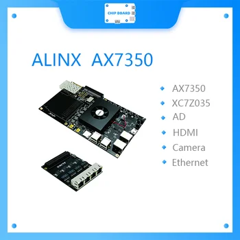 ALINX AX7350 Марка Xilinx Zynq-7000 Kintex-7 FPGA SoC Такса развитие Zedboard 7035 FMC PCIex4 SFP JTAG