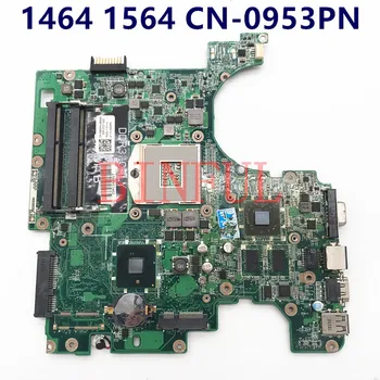 CN-0953PN 0953PN 953PN висок клас дънна Платка за лаптоп DELL 1464 дънна Платка DA0UM3MB8E0 W/HD4300 512 MB Графичен процесор HM55 100% Тествана е НОРМАЛНО
