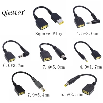 DC Квадратен USB Plug Женски Адаптер за Захранване Конвертор, Свързващ Кабел Кабел До 7,9x5,5 мм 5,5x2,5 мм, 4,0x1,7 мм 7,4x5,0 мм, 4,5x3,0 Мъжки