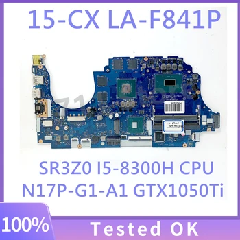 DPK54 LA-F841P С процесор SR3Z0 I5-8300H висок клас дънна Платка за лаптоп HP 15-CX дънна Платка N17P-G1-A1 GTX1050TI 100% Тествана е НОРМАЛНО