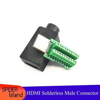H-D-M-I конектор без запояване H-D-M-I HD кабел интерфейсен конектор терминал предаване