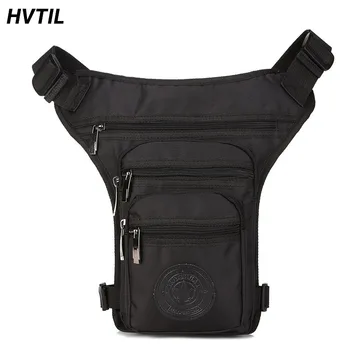HVTIL, мъжки поясная чанта за спорт на открито, Колоездене, катерене, чанта за краката, нагрудная чанта за риболов, богат на функции поясная чанта, найлон