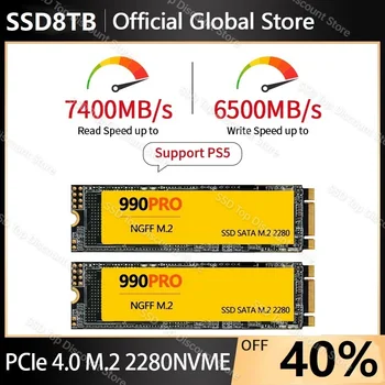 M2 SSD 1tb 512 gb M. 2 2280 PCIe NVME 2 TB 8 TB SSD Вътрешен Твърд Диск, Твърд Диск 1 tb и 2 tb ssd nvme m2 за вашия Десктоп на лаптопа ps5