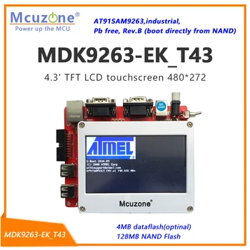 MDK9263-EK-T43 AT91SAM9263B С 4.3 ' TFT LCD сензорен екран 480*272 can linux QT 4.8.6 ATMEL ARM9