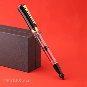 PENBBS 546 Лимитирана серия перьевая дръжка поршневая система за попълване на бизнес офис Студентски аксесоари дръжка за практика писане канцеларски материали