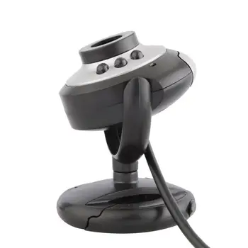 USB уеб камера с висока разделителна способност 12.0 MP 6 led нощна светлина уеб-камера Вграден микрофон за преносими КОМПЮТРИ