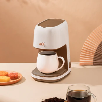 Американската кафемашина, полуавтоматична домакински преносима машина за капково тип, офис мини-tea