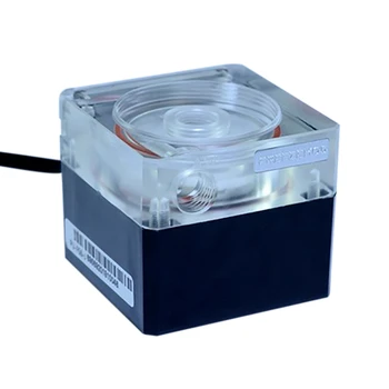 Безшумен помпа за водно охлаждане на компютър FREEZEMOD ПУ-FS6-J с поддръжка на 4-метровия поток RGB AURA