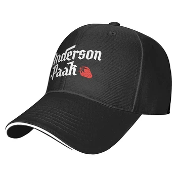 Бейзболна шапка Anderson Singer Paak, шапка-сандвич, класическа шапка за татко, спортна шапка за спорт на открито, регулируем шапка, черен
