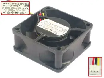 Вентилатор за охлаждане на сървъра NMB-MAT 2410ML-05W-B39 T02 DC 24V 0.08 A 3-Жични 60x60x25mm