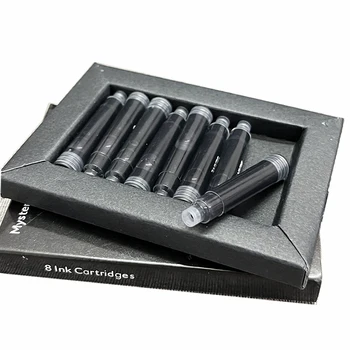 Високо качество (8 бр./опаковане.), презареждане на тонер касети черно мастило за автоматична писалка MB, аксесоари за училище на офис-канцеларски материали
