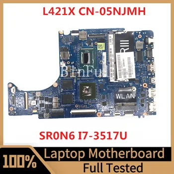 Дънна платка CN-05NJMH 05NJMH 5NJMH За DELL XPS 14 L421X дънна Платка на Лаптоп QLM00 LA-7841P С процесор I7-3517U GT630M 100% Напълно Тестван