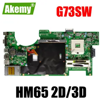 Дънна платка G73SW REV2.0 за Asus G73SW G73S G73 дънна платка на лаптоп дънна платка с 4 слота за памет 2D или 3D
