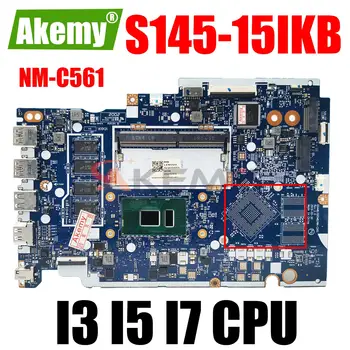 Дънна платка GS44B GS54B NM-C561.За дънната платка на лаптоп LENOVO S145-15IKB V15-IKB.С процесор I3/I5/I7. 4 GB оперативна памет. 100% тестова работа