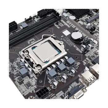 Дънна платка за майнинга B75 12GPU БТК + процесор G1630 + оперативна памет 4 GB DDR3 1600 Mhz cpu + 128 Г SSD Поддръжка 2XDDR3 RAM дънна Платка за майнинга B75 12USB