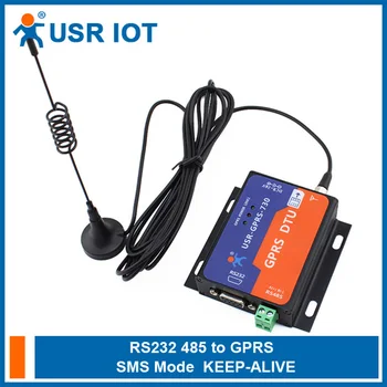 Индустриален мобилен Модем, Сериен Порт RS232 RS485 за GSM Модеми от страна на Сървъра Конвертор GPRS DTU ЮЕСАР-GPRS232-730