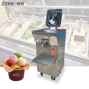 Машина за приготвяне на сладолед с твърда охлаждане, високоефективен машина за порционного замразяване на сладолед