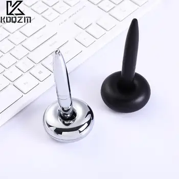 Метална настолна химикалка химикалка с магнитен държач Настолна химикалка - Модерен офис консумативи