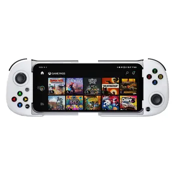Мобилен гейминг контролер ShanWan за iPhone с КАЛЪФ за телефон Поддържа Безжичен Геймпад Bluetooth за Xbox Steam Cloud Link Arcade