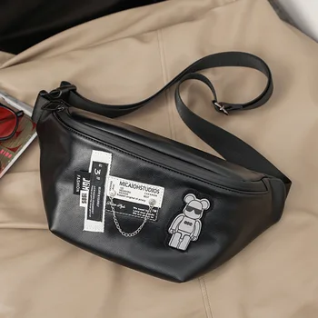 Модерна чанта за колан за телефон, мъжки чанти, дизайнерски ежедневни поясная чанта, многофункционални мъжки чанти, отличителни чанти, поясная чанта за кратко пътуване