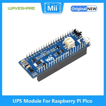 Модул UPS за Raspberry Pi Pico, непрекъсваемо захранване, Li-Po батерия, штабелируемый дизайн, Pico и LCD дисплей в комплект не са включени