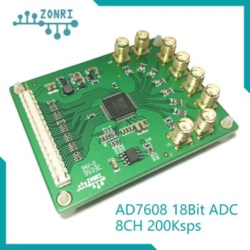 Модул за събиране на данни AD7608 8-канален 18-битов модул ADC Външна връзка от 18-бита / 200 кбит/с