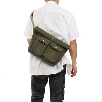 Нова стилна брандираната мъжка чанта на едно рамо, холщовая кожена чанта, чанта за лаптоп, дамски чанти за лаптопи, мъжка чанта за отдих