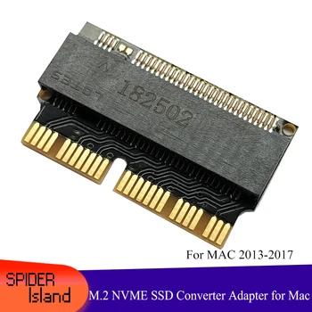 Обновена версия на M. 2 NVME Конвертор адаптер M. 2 NVME на 2013-2017 години за Apple Macbook Drive Странично Кабел-адаптер протокол PCIE3.0