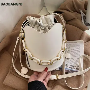 Однотонная чанта-тоут, модни дамски дизайнерска чанта от изкуствена кожа нов качество, голям чанта-месинджър през рамо