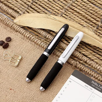 Отлично качество, модерен скъпа кавайная стилна метална мини химикалка писалка с губчатым изземване, имат двигателят е с мазителна дръжка