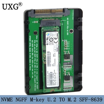 СФФ-8639 NVME U. 2-NGFF M. 2 M-key PCIe SSD Корпус за дънната платка, която замества Intel SSD 750 p3600 p3700