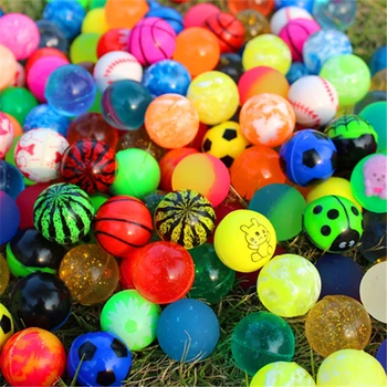20 бр/компл., малка гумена топка, подскачащи топката, анти-стрес играчка за деца, подскачащи топката, екшън игри, детски играчки за баня с диаметър 2,5 см