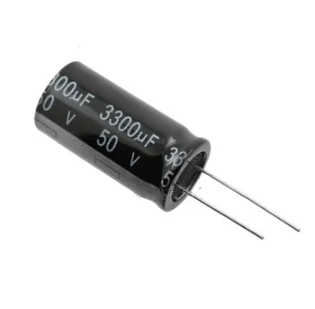 3300 icf 50 В бразда електролитни кондензатори 50 На 3300 icf 18 мм X 30 мм 18 *35 мм