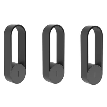 3X20 Милиона Отрицателни Йони за Пречистване на Мини Преносими Домакински Йонизатор USB Plug Автомобилен Пречиствател на Въздух За Зона на 31㎡-40㎡ Черен