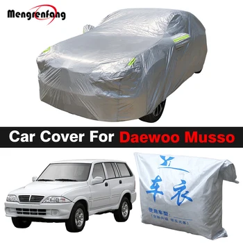 Automobile калъф за suv Daewoo Musso, козирка, защита от uv, устойчиви на сняг, дъжд, ветрозащитный калъф