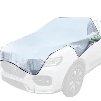Automobile калъф за защита от снега и студа, универсален зимата автозащитный щит за защита от лед и снегозадержания, мултифункционален сенника на предното стъкло на автомобила