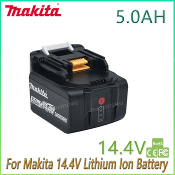 Makita 14,4 V 3.0 AH 4.0 5.0 Ah AH 6.0 Ah акумулаторна батерия с led индикатор за BL1430 BL1415 BL1440 196875-4 194558-0 195444-8