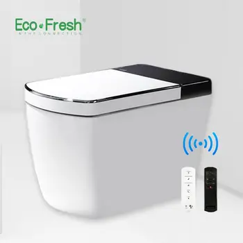 Автоматичен сензор Ecofresh за промиване на електрическа едно парче интелигентен тоалетната, без резервоара Ecofresh