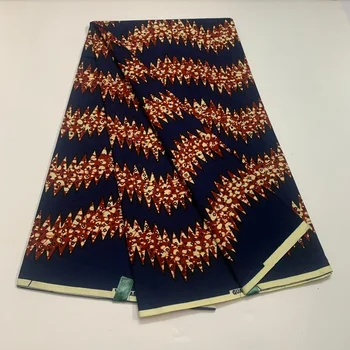 Африкански восъчни разпечатки, тъкани Анкара, 100% памук, мозайка шиене в нигерия стил, гарантиран истински восък за сватбени рокли