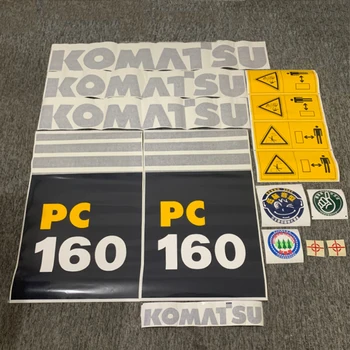 За етикети на Komatsu PC130-7 PC160-7 PC200-7 PC240-7 PC270-7 PC360-7 на Багер Потребителски етикети