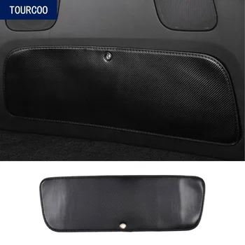 Задната част на капака на багажника кожена защитен панел за аксесоари за промяна в интериора на автомобила Tesla Model Y