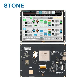 Каменна 8,0 инчов HMI TFT LCD вграден промишлен контролер дисплей графичен контролер за промишлена употреба