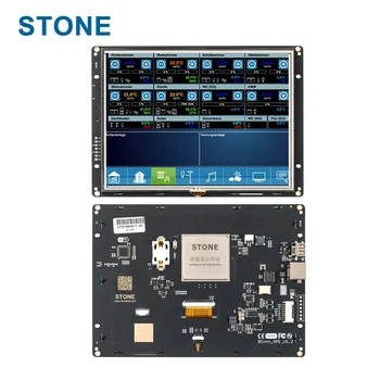Каменна 8,0-инчов модул панела на дисплея HMI TFT LCD 800x600 със сензорен екран + програма за промишлена употреба