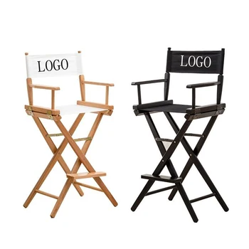Походный стол от масивна дървесина, сгъваем, за почивка, платно, жп облегалка, табуретка, интернет-знаменитост, снимка, лого дизайн 86 / 118см височина на стола