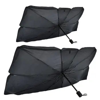 Сенника на предното стъкло, авто чадър, сгъваем, защита от топлоизолация предния прозорец на колата, козирка, UV-защита за suv