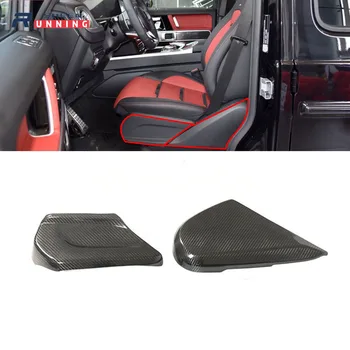 Тампон за Регулиране на Долната част на столчето за кола от Въглеродни Влакна за Mercedes Benz G Class W463 W464 G350D G500 G55 G63 G AMG Wagon 2019 Тапицерия на седалката
